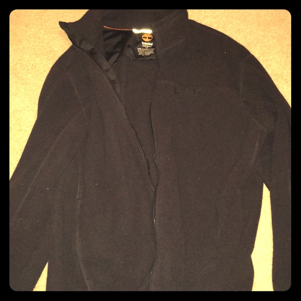 Large Black Timberland Jacket